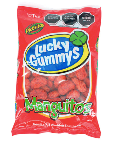 LUCKY GUMMYS GOMA MANGUITOS 8/1 KG