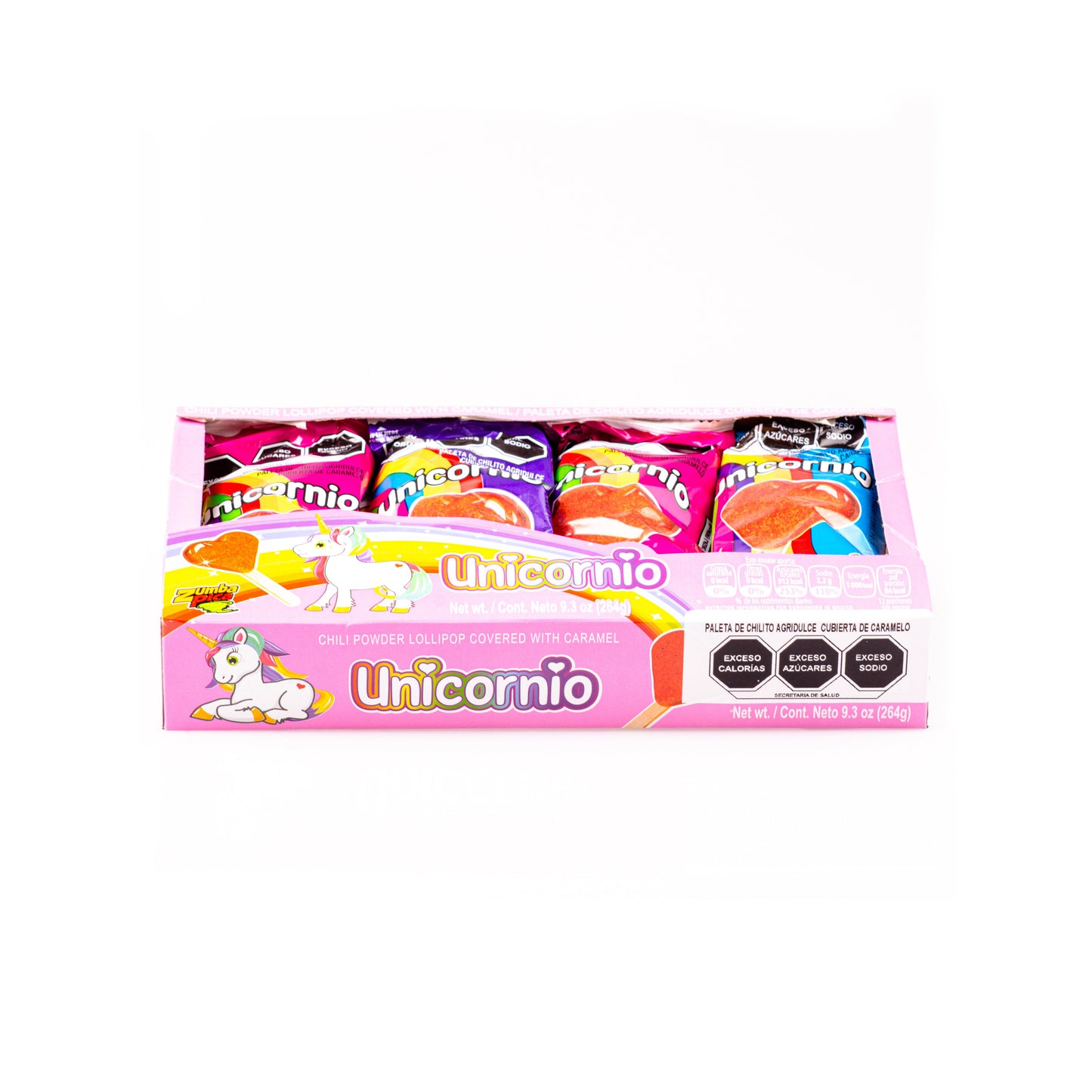 ZUMBA RICA UNICORNIO CON 12 PIEZAS