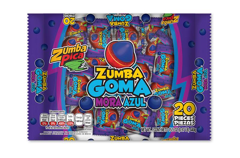 ZUMBA GOMA BOLSA CON 20 PIEZAS