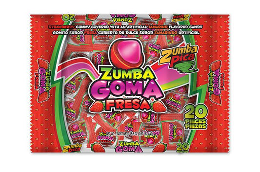 ZUMBA GOMA BOLSA CON 20 PIEZAS