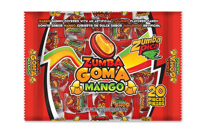 ZUMBA GOMA BOLSA CON 20 PIEZAS