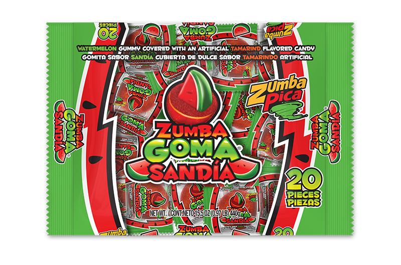 ZUMBA GOMA BOLSA CON 20 PIEZAS